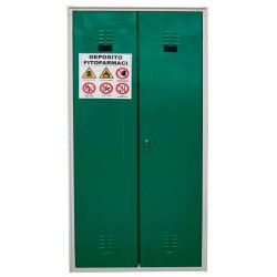 Armadio per fitosanitari a 2 ante 100x40x180 cm: compra online su NonSoloAgricoltura.it
