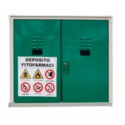 Armadio per fitosanitari a 2 ante 80x40x100cm: compra online su NonSoloAgricoltura.it