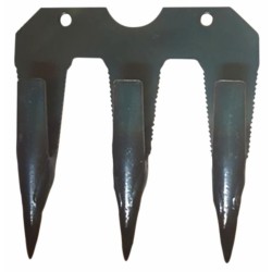 Dente triplo originale Bcs modello Gribaldi & Salvia Duplex adattabile 59027859 e 59028932: compra online su NonSoloAgricoltura.