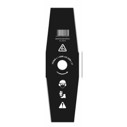 Disco di ricambio per decespugliatore Ama con 2 denti Ø esterno 300mm Ø foro 25 4mm: compra online su NonSoloAgricoltura.it