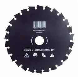 Disco per decespugliatore 26 denti larghezza 200mm: compra online su NonSoloAgricoltura.it