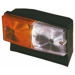 Fanale anteriore sx di direzione e posizione per trattore dimensioni 160x67mm adattabile al rif. originale Cobo 03.342.000: comp