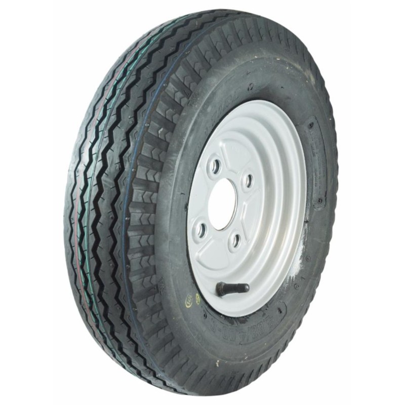 Ruota pneumatica 4 80/4 00/8" con cerchio in ferro a 4 fori Fiat: compra online su NonSoloAgricoltura.it