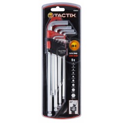 Set da 9 chiavi maschio esagonale piegate modello extra lungo: compra online su NonSoloAgricoltura.it