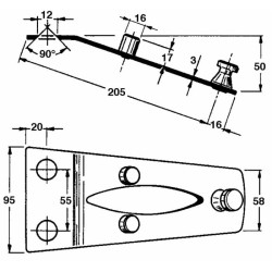 Piastra portacoltello adattabile Marangon 020040315